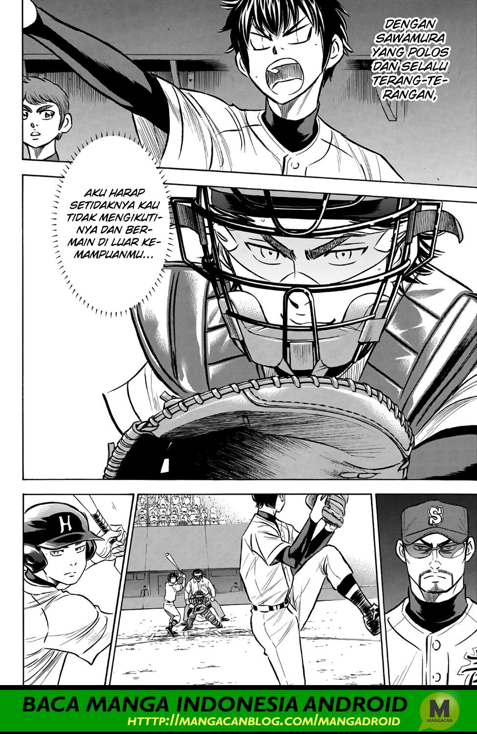 Diamond no Ace Act 2 Chapter 161 Gambar 19