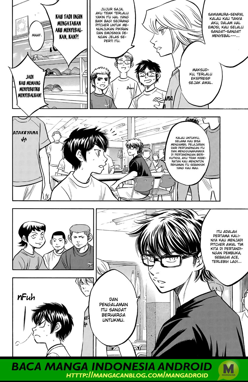 Diamond no Ace Act 2 Chapter 159 Gambar 4