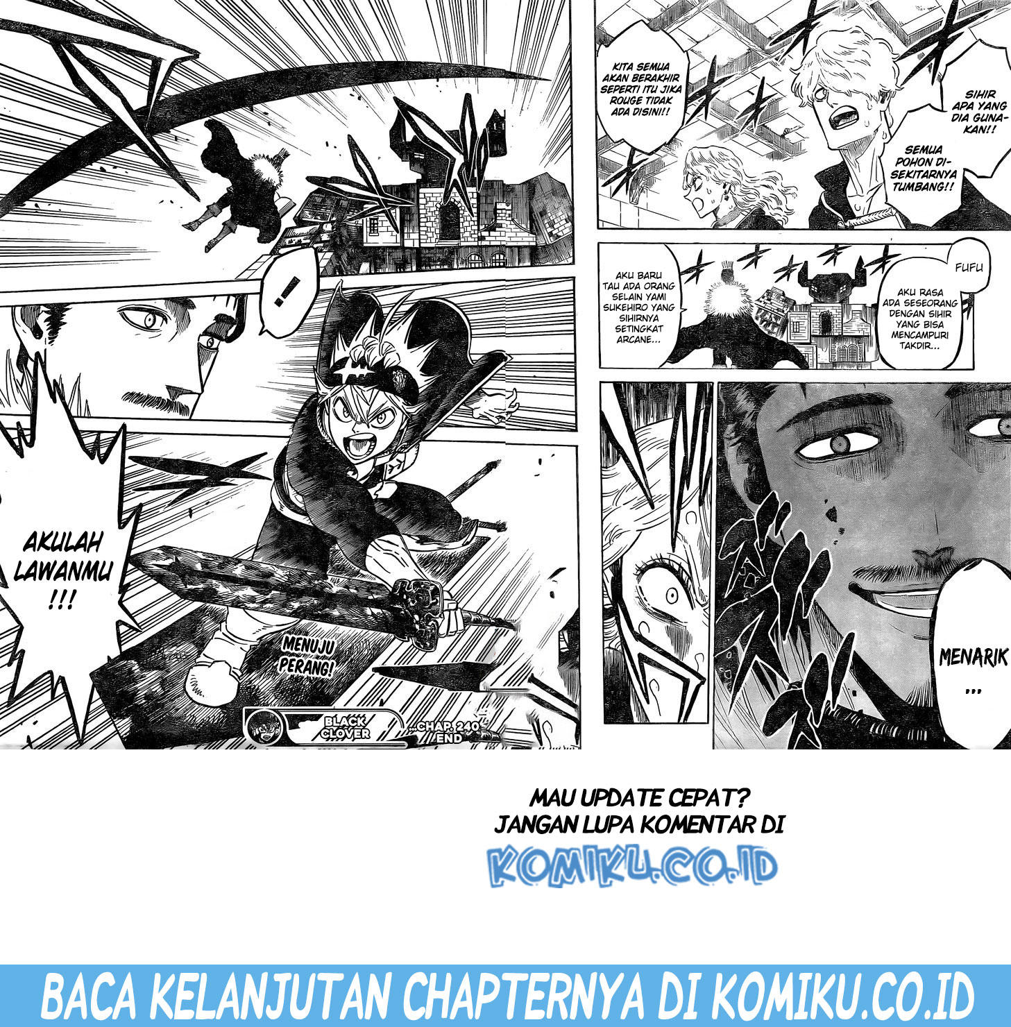 Black Clover Chapter 240 Gambar 13