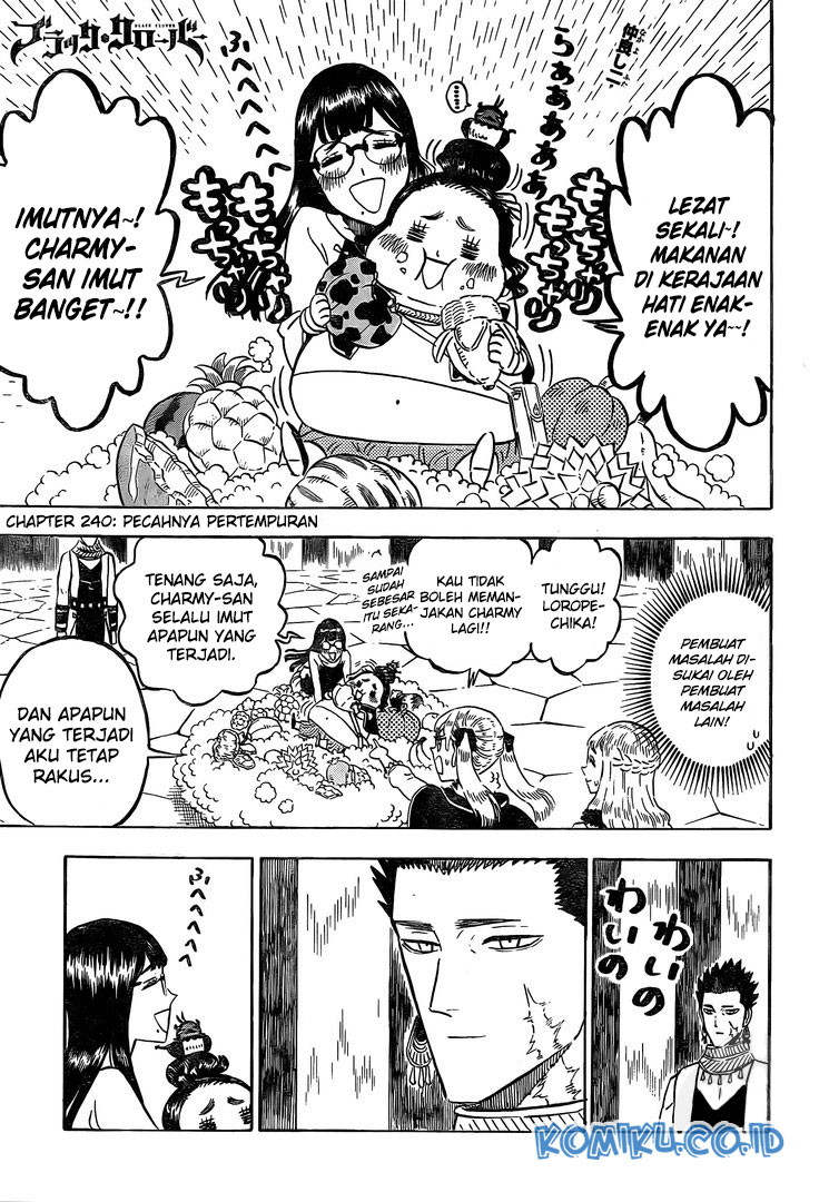 Manga Black Clover Chapter 240 gambar nomor 2