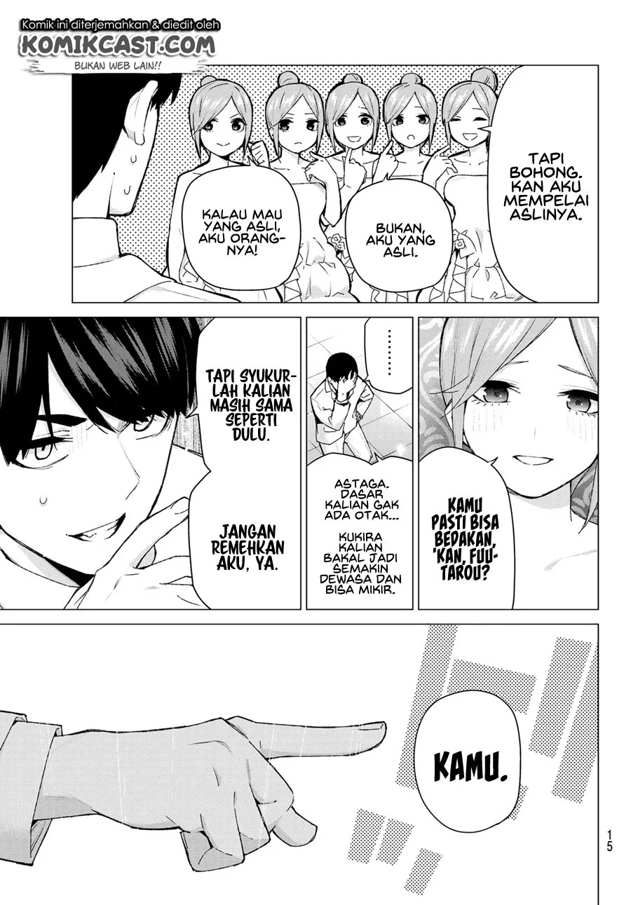 Go-toubun no Hanayome Chapter 122.5 Gambar 7