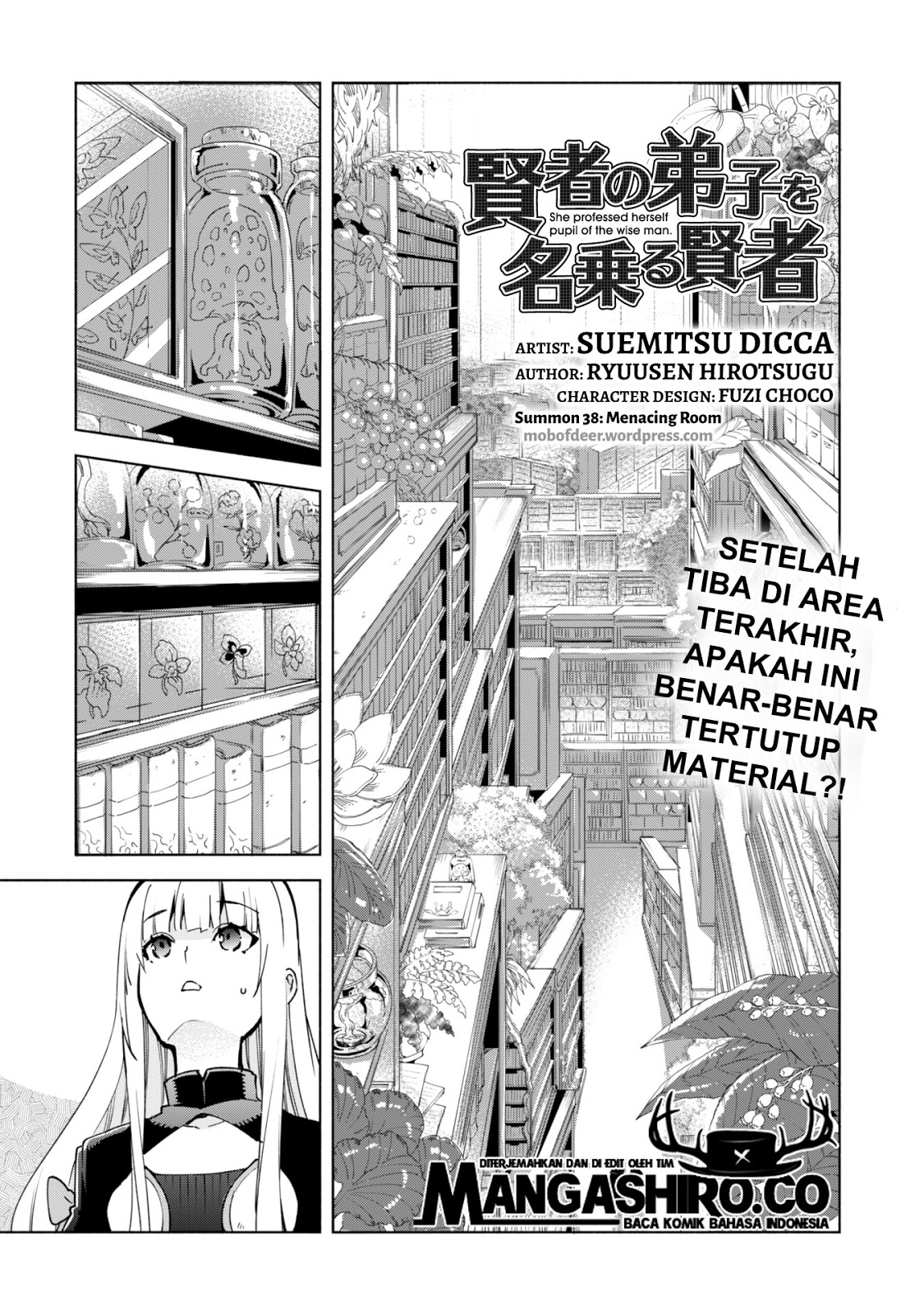 Manga Kenja No Deshi Wo Nanoru Kenja Chapter 38 gambar nomor 2