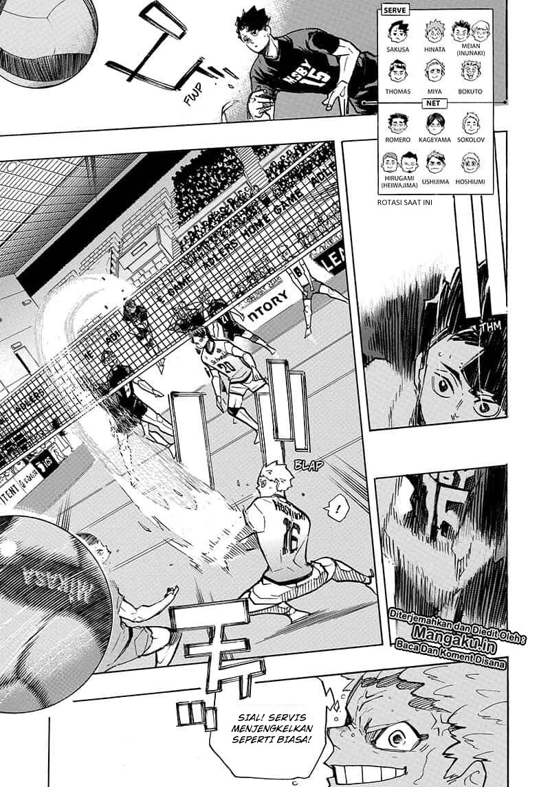 Haikyuu!! Chapter 384 Gambar 8