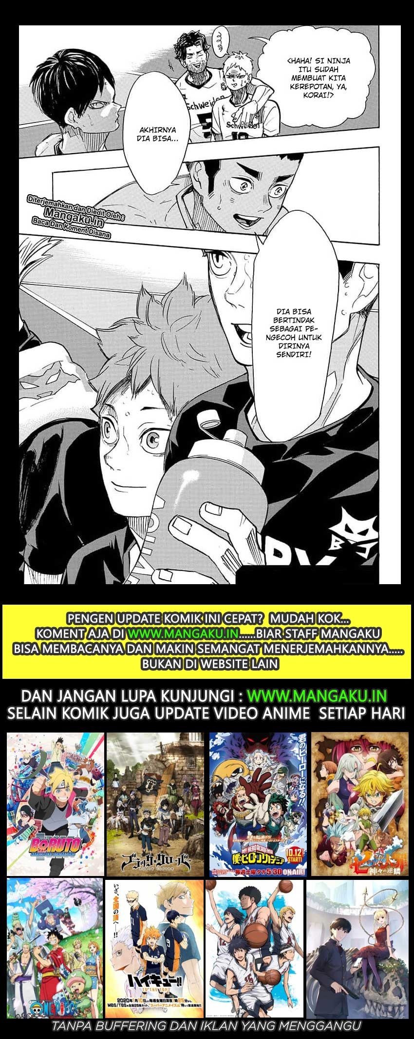 Haikyuu!! Chapter 384 Gambar 16