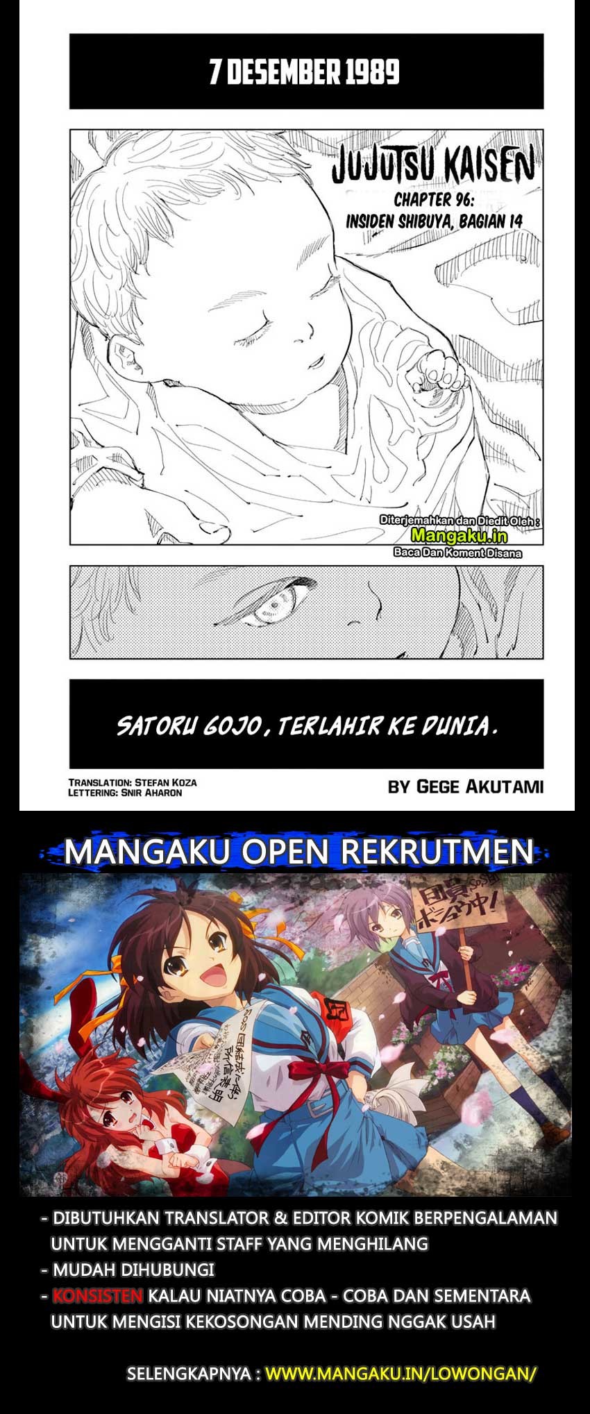 Manga Jujutsu Kaisen Chapter 96 gambar nomor 2