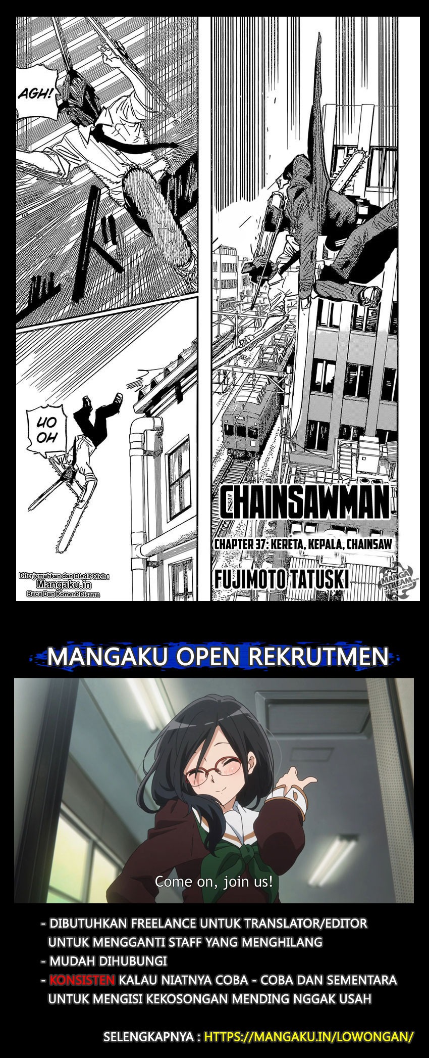 Manga Chainsaw Man Chapter 37 gambar nomor 2