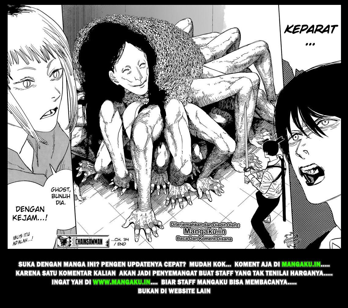 Chainsaw Man Chapter 34 Gambar 19