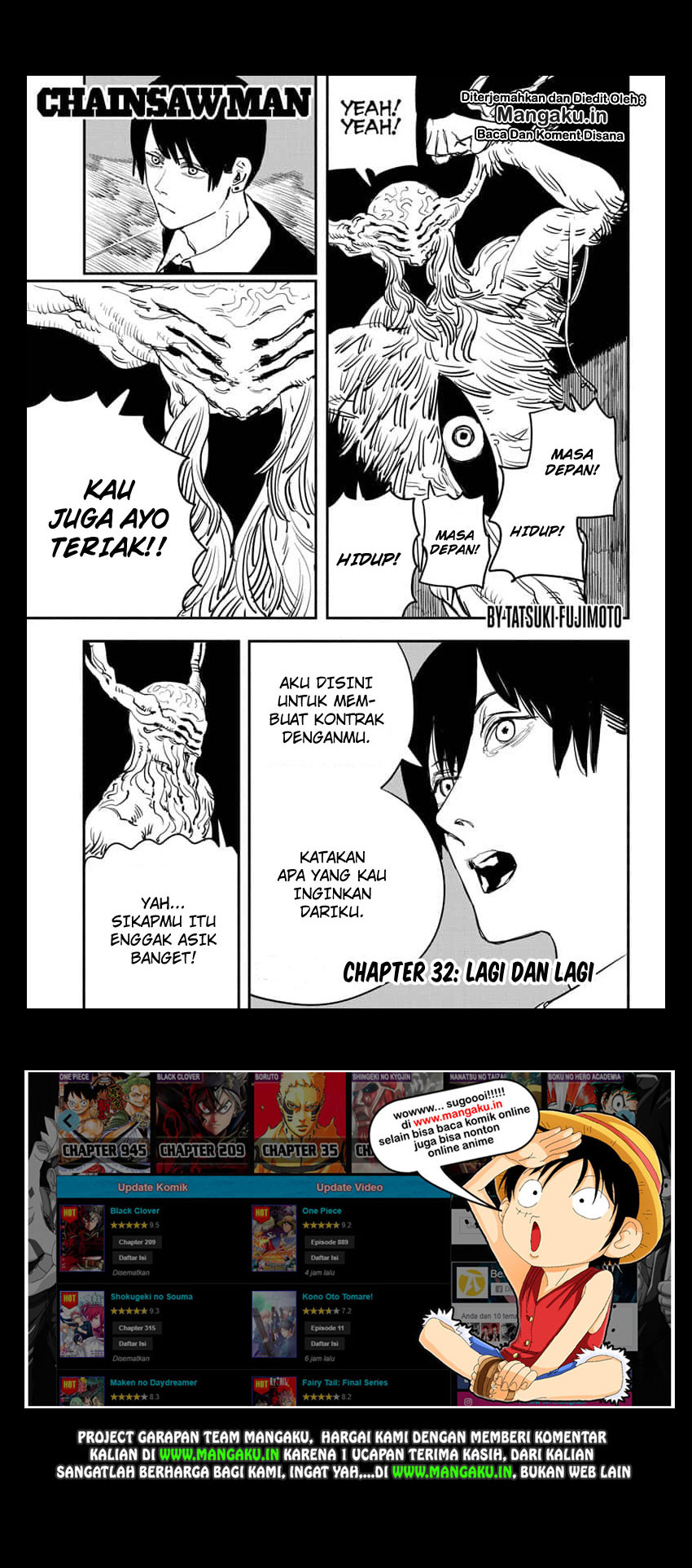 Manga Chainsaw Man Chapter 32 gambar nomor 2