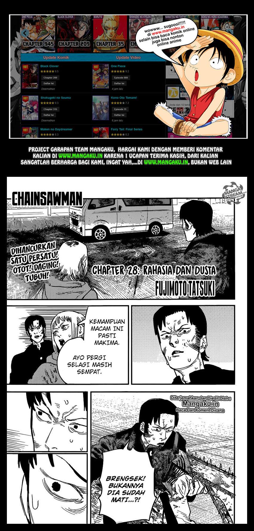 Manga Chainsaw Man Chapter 28 gambar nomor 2