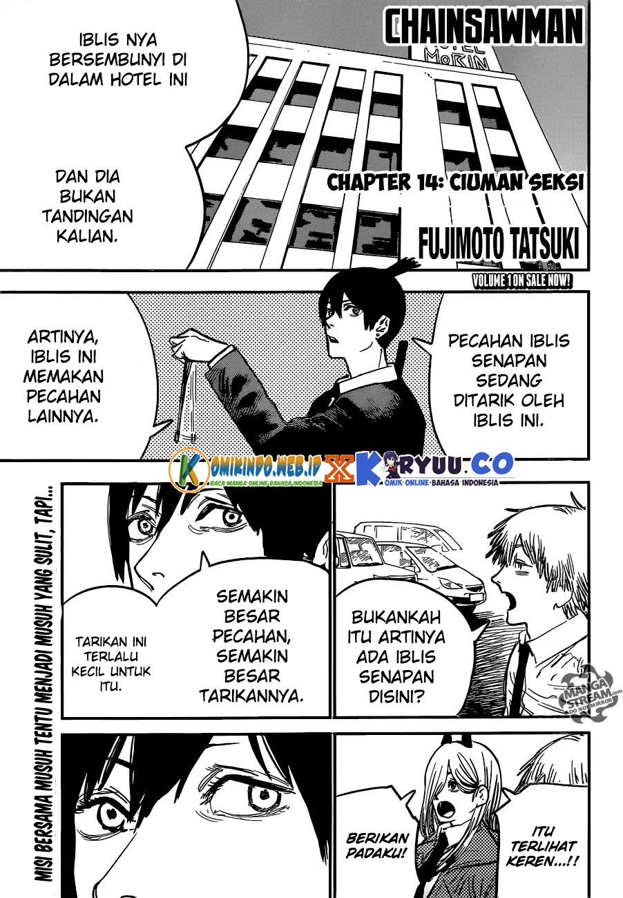 Manga Chainsaw Man Chapter 14 gambar nomor 2