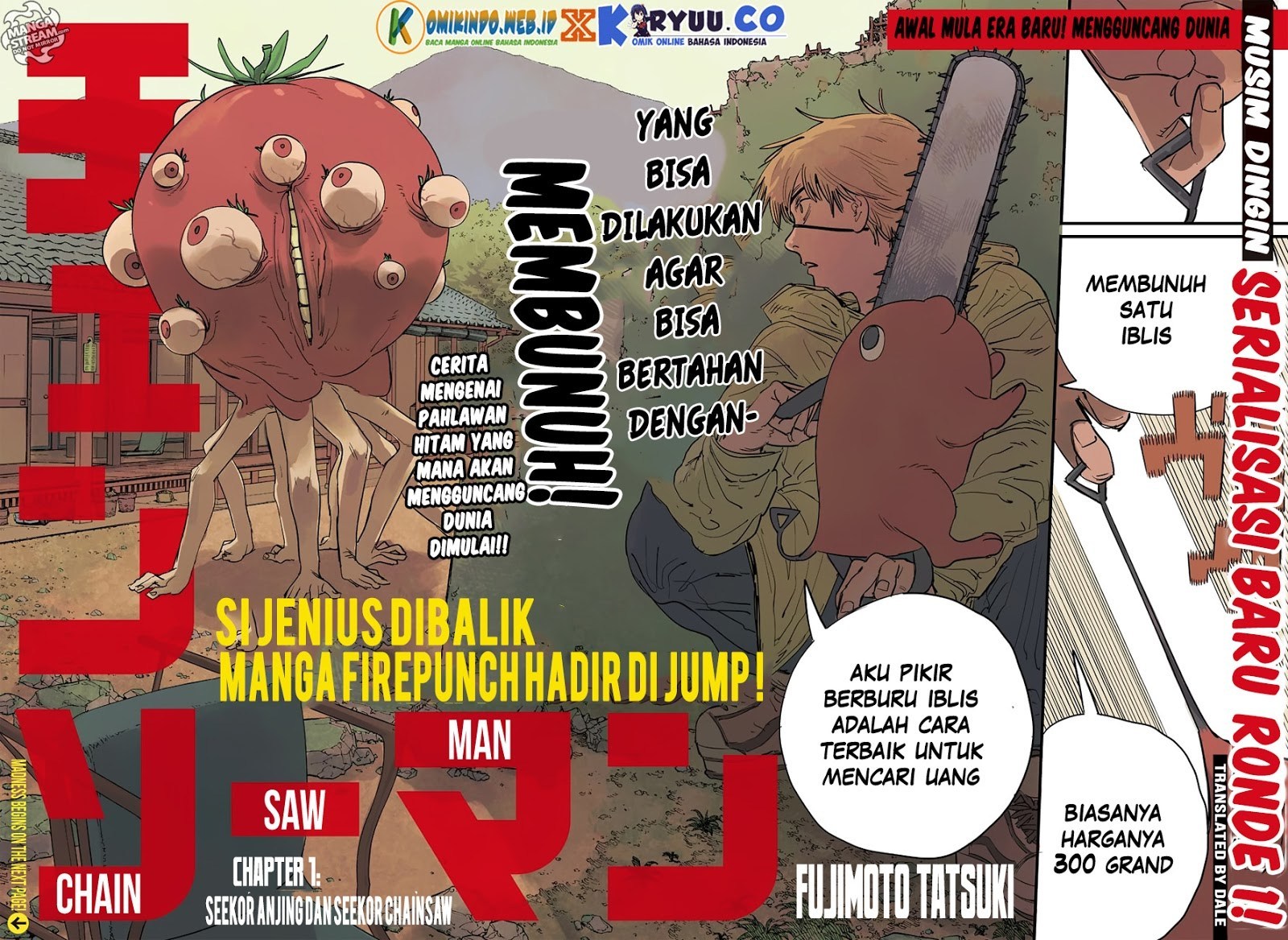 Chainsaw Man Chapter 01 Gambar 5