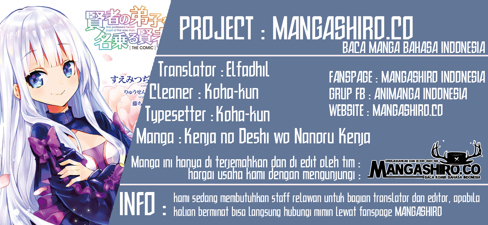 Komik Kenja No Deshi Wo Nanoru Kenja Chapter 39 gambar nomor 1