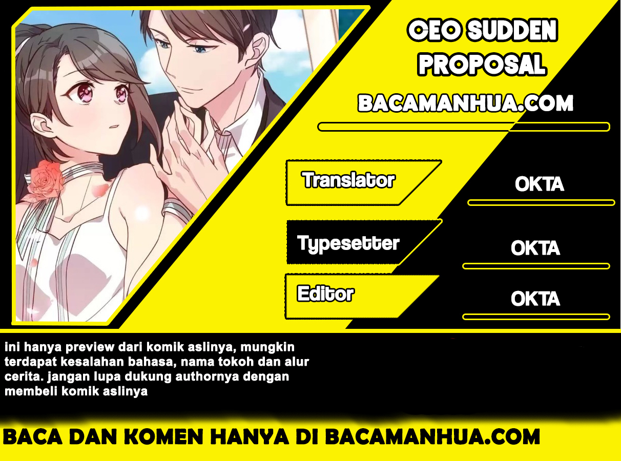 Komik CEO’s Sudden Proposal Chapter 16 gambar nomor 1