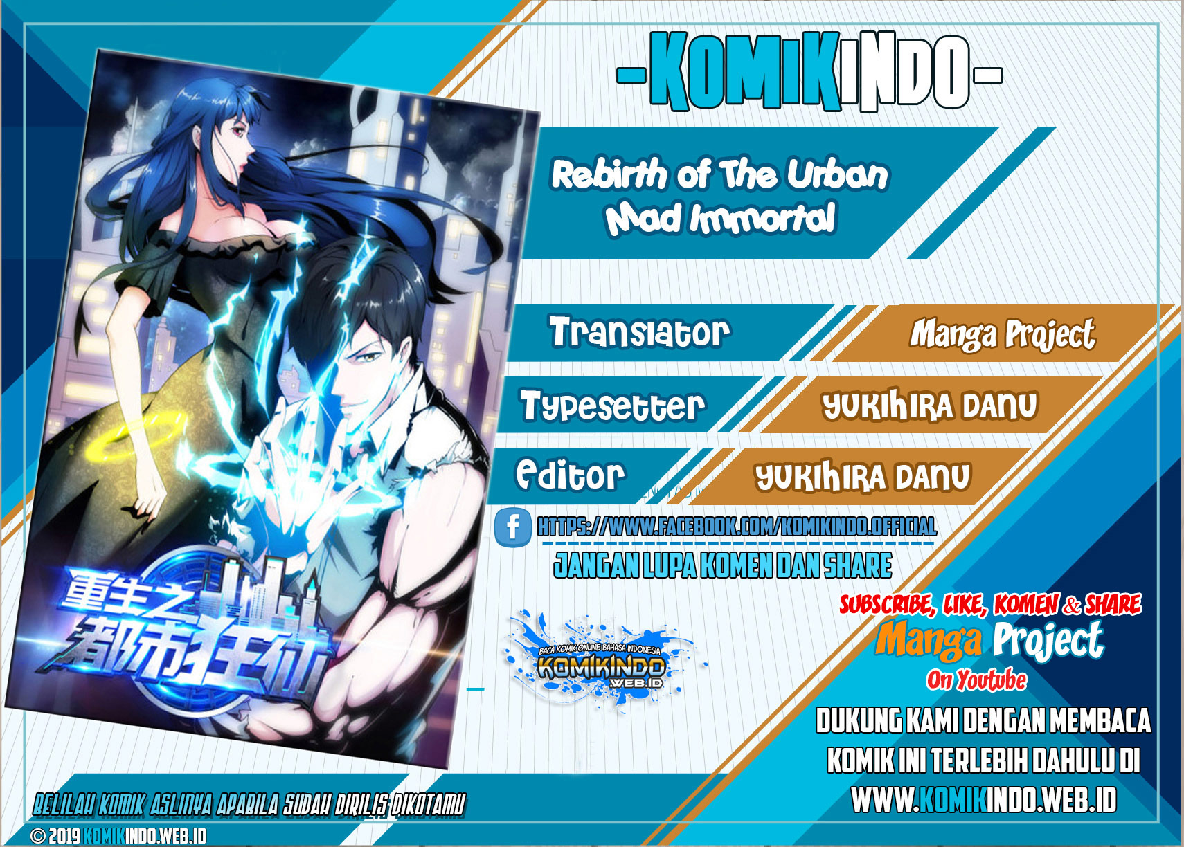 Komik Rebirth Of The Urban Mad Immortal Chapter 60 gambar nomor 1