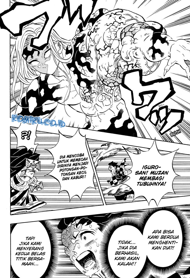 Kimetsu no Yaiba Chapter 196 Gambar 17