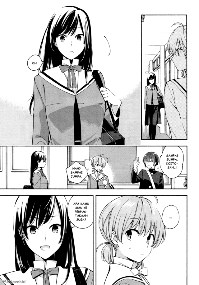Yagate Kimi ni Naru Chapter 08 Gambar 13