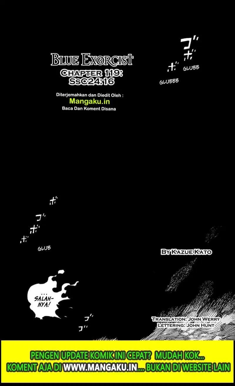 Ao no Exorcist Chapter 119 Gambar 3