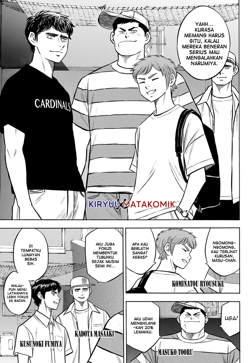 Diamond no Ace Act 2 Chapter 204 Gambar 5