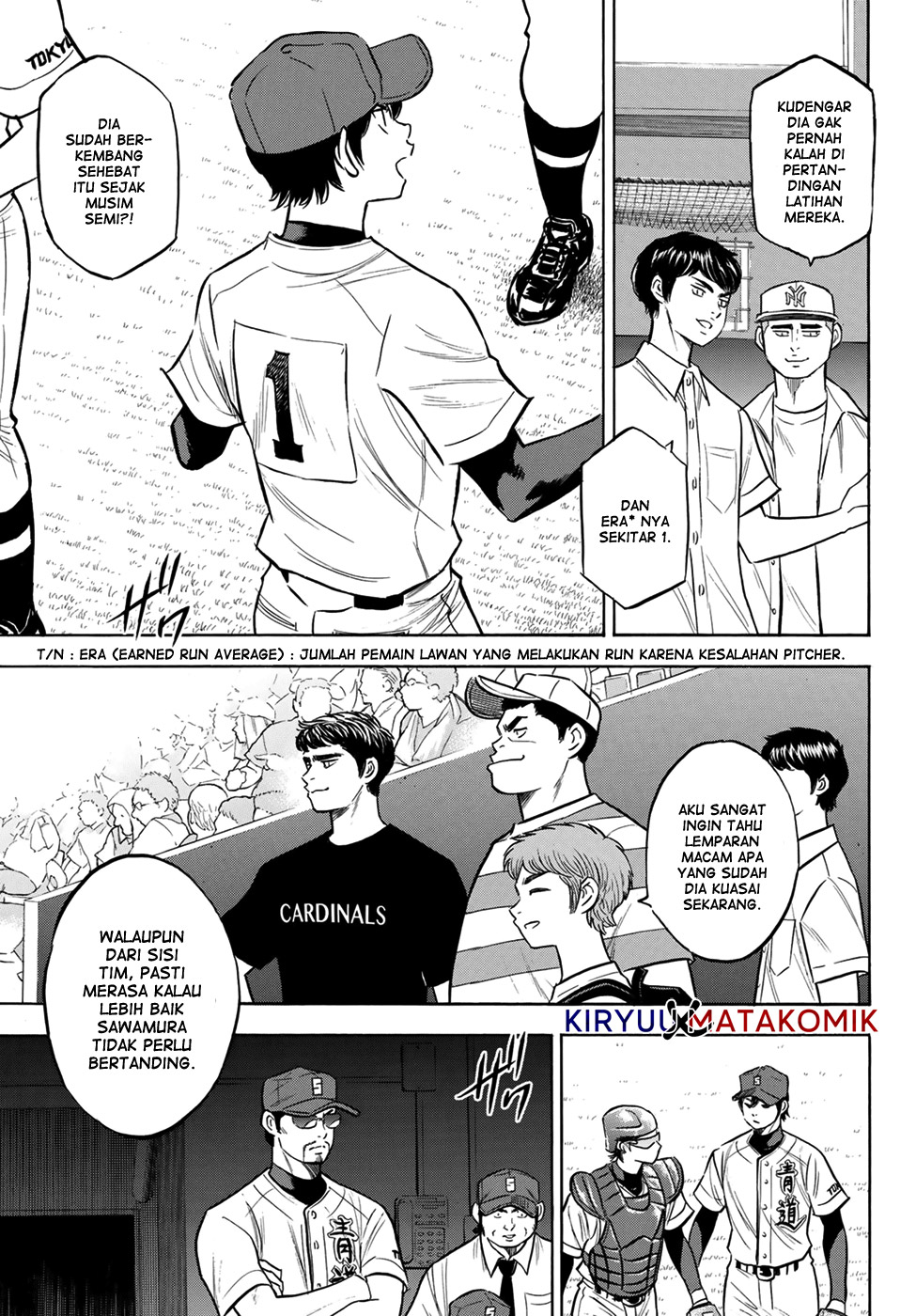 Diamond no Ace Act 2 Chapter 204 Gambar 7