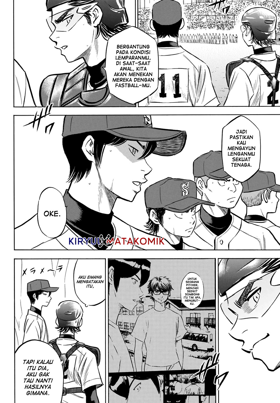 Diamond no Ace Act 2 Chapter 204 Gambar 10