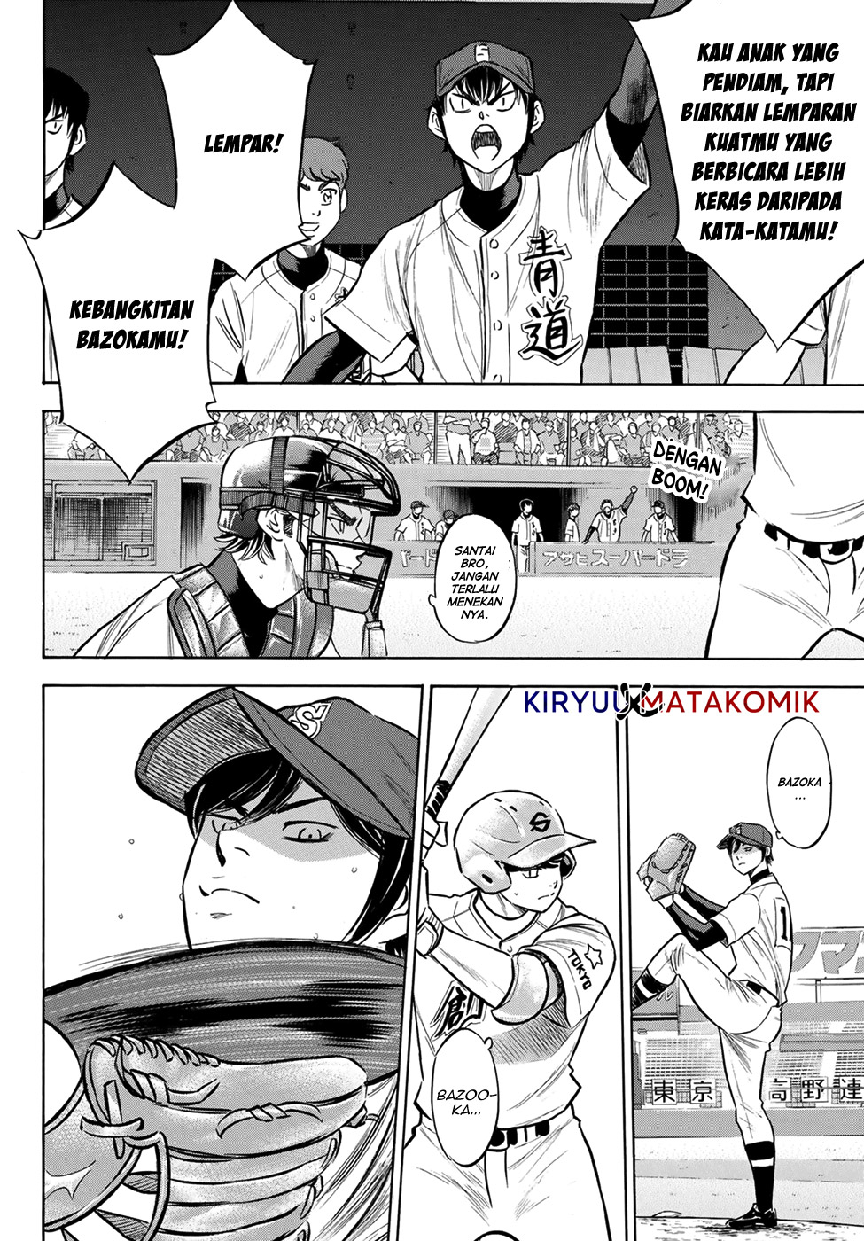 Diamond no Ace Act 2 Chapter 204 Gambar 17