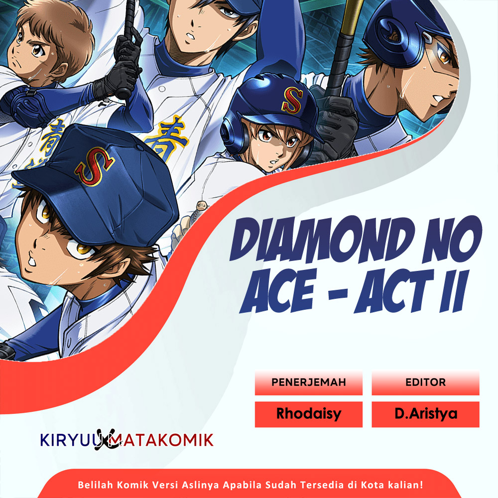 Manga Diamond no Ace Act 2 Chapter 204 gambar nomor 2