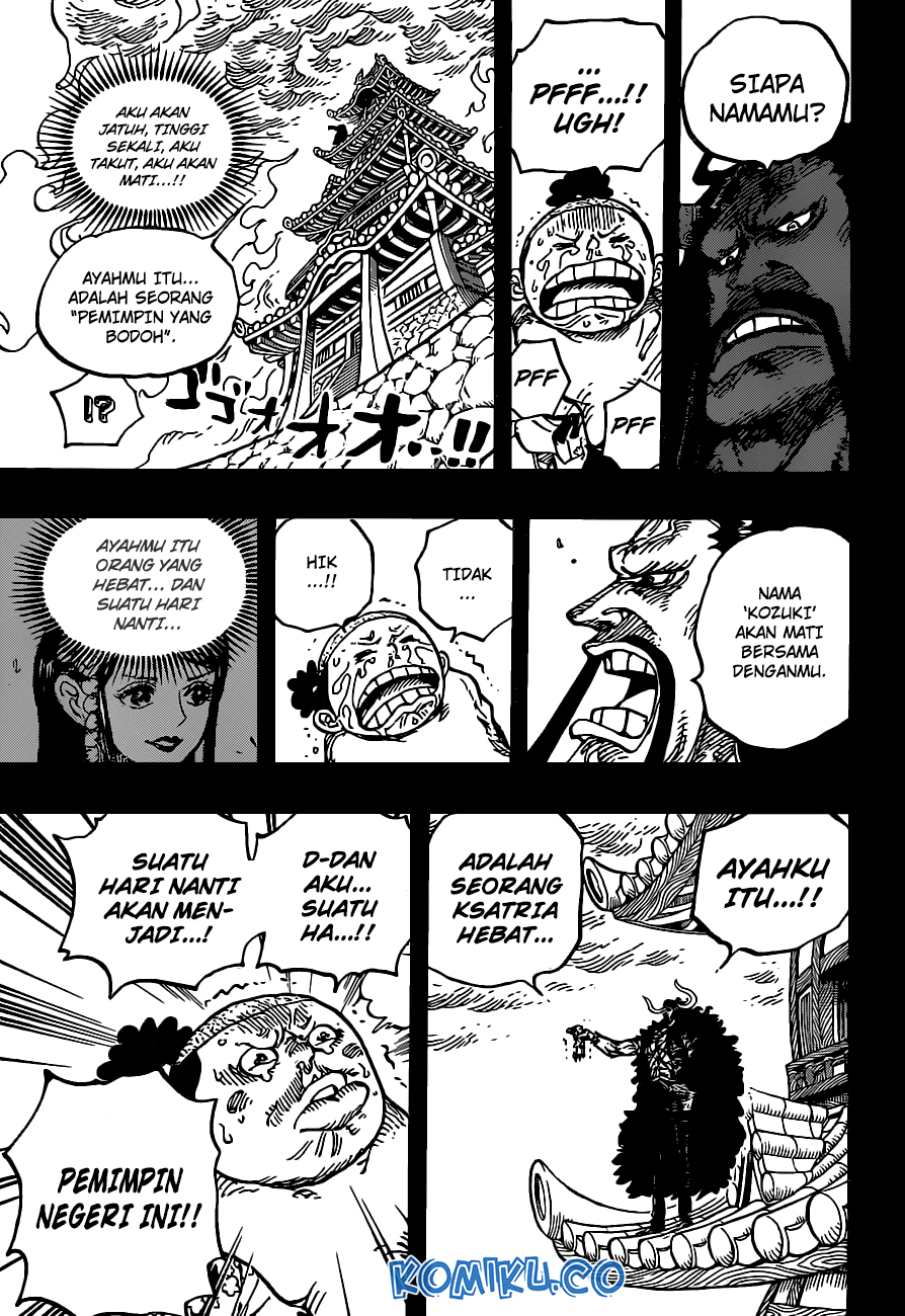 One Piece Chapter 973 Gambar 8