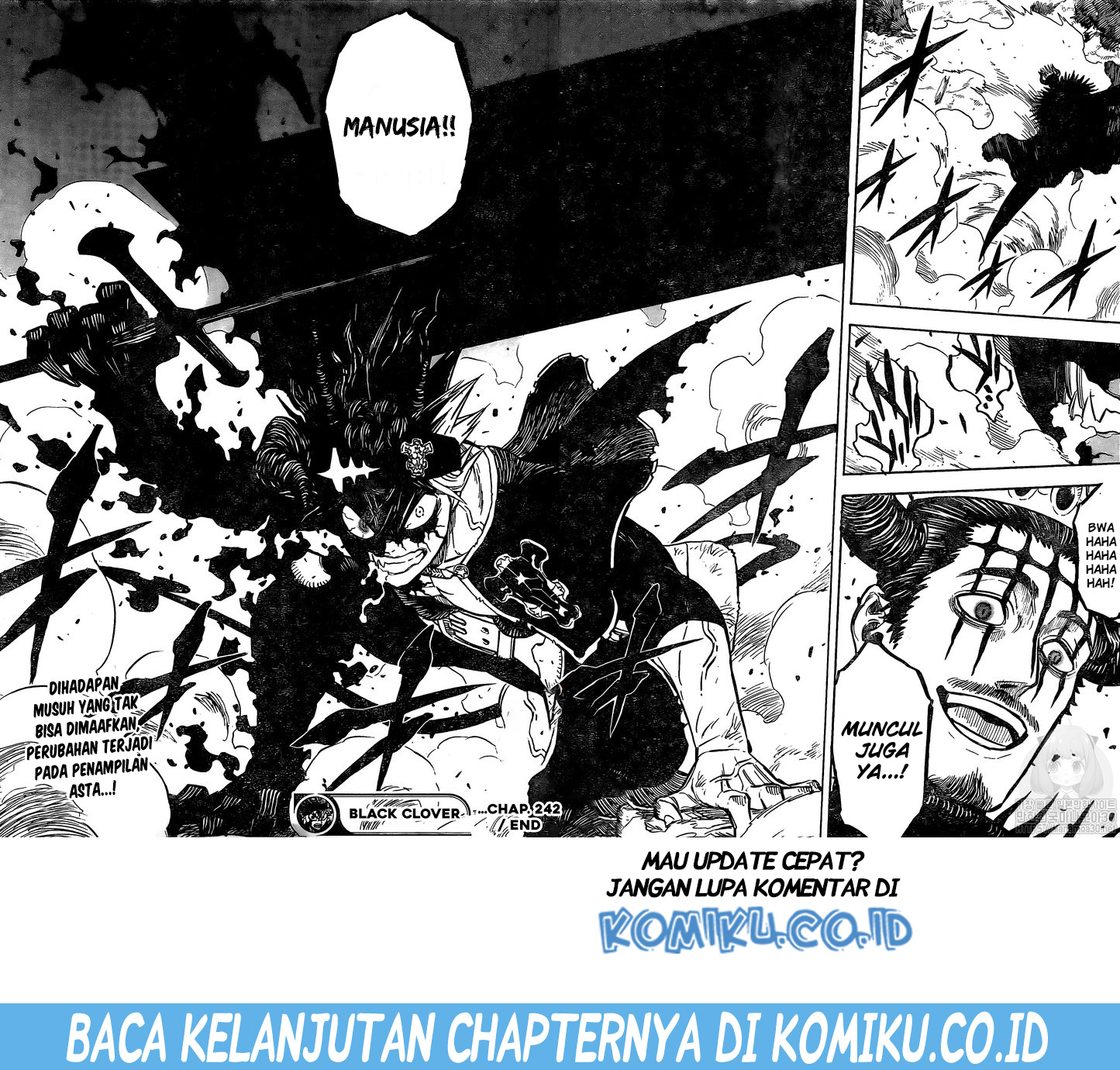 Black Clover Chapter 242 Gambar 17