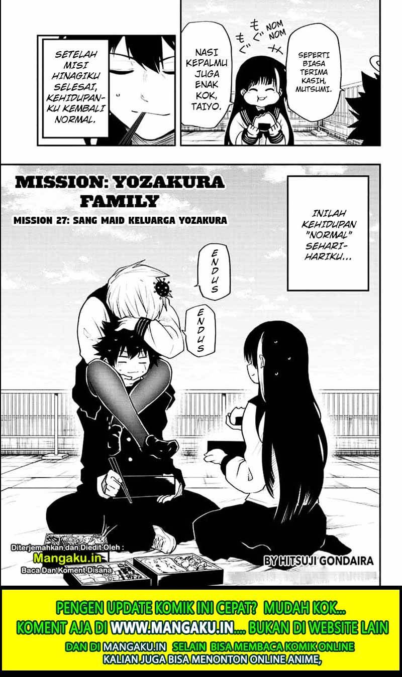 Manga Mission: Yozakura Family Chapter 27 gambar nomor 2