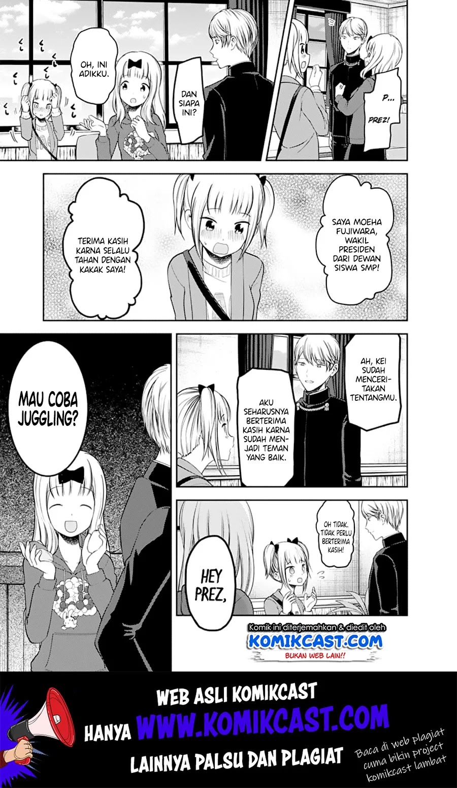 Kaguya-sama wa Kokurasetai – Tensai-tachi no Renai Zunousen Chapter 126 Gambar 8