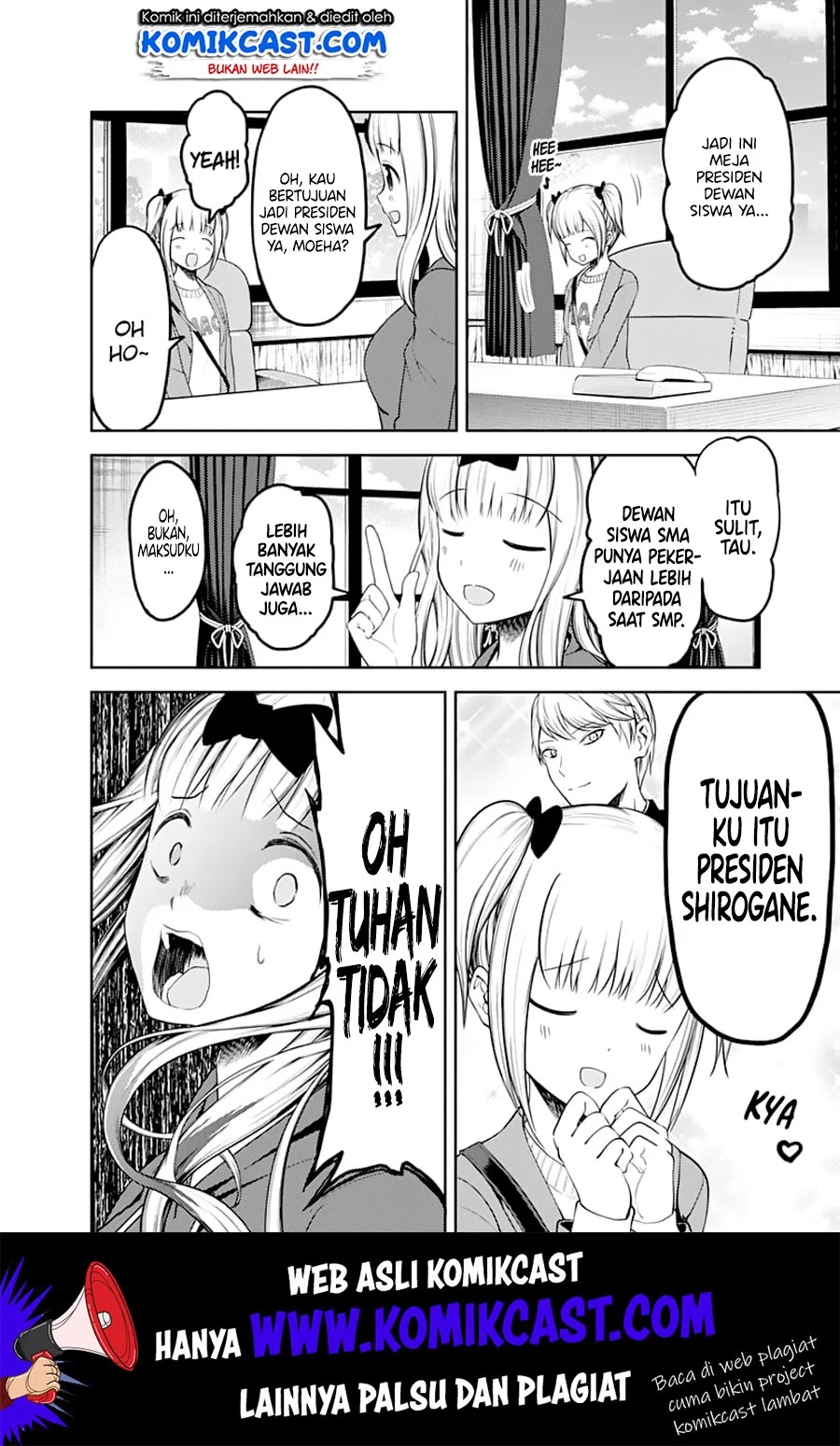 Kaguya-sama wa Kokurasetai – Tensai-tachi no Renai Zunousen Chapter 126 Gambar 3