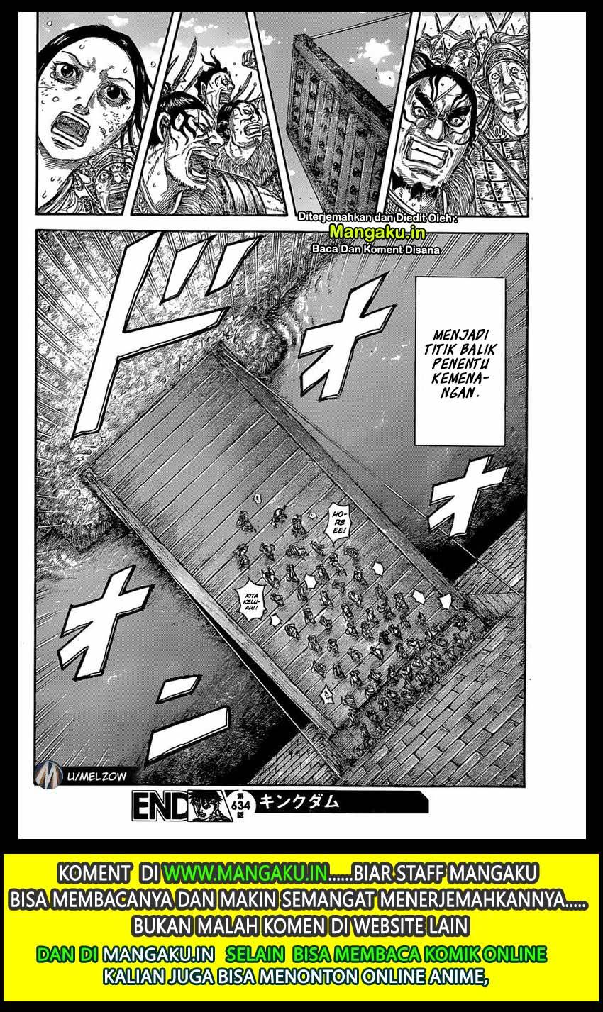 Kingdom Chapter 634 Gambar 21