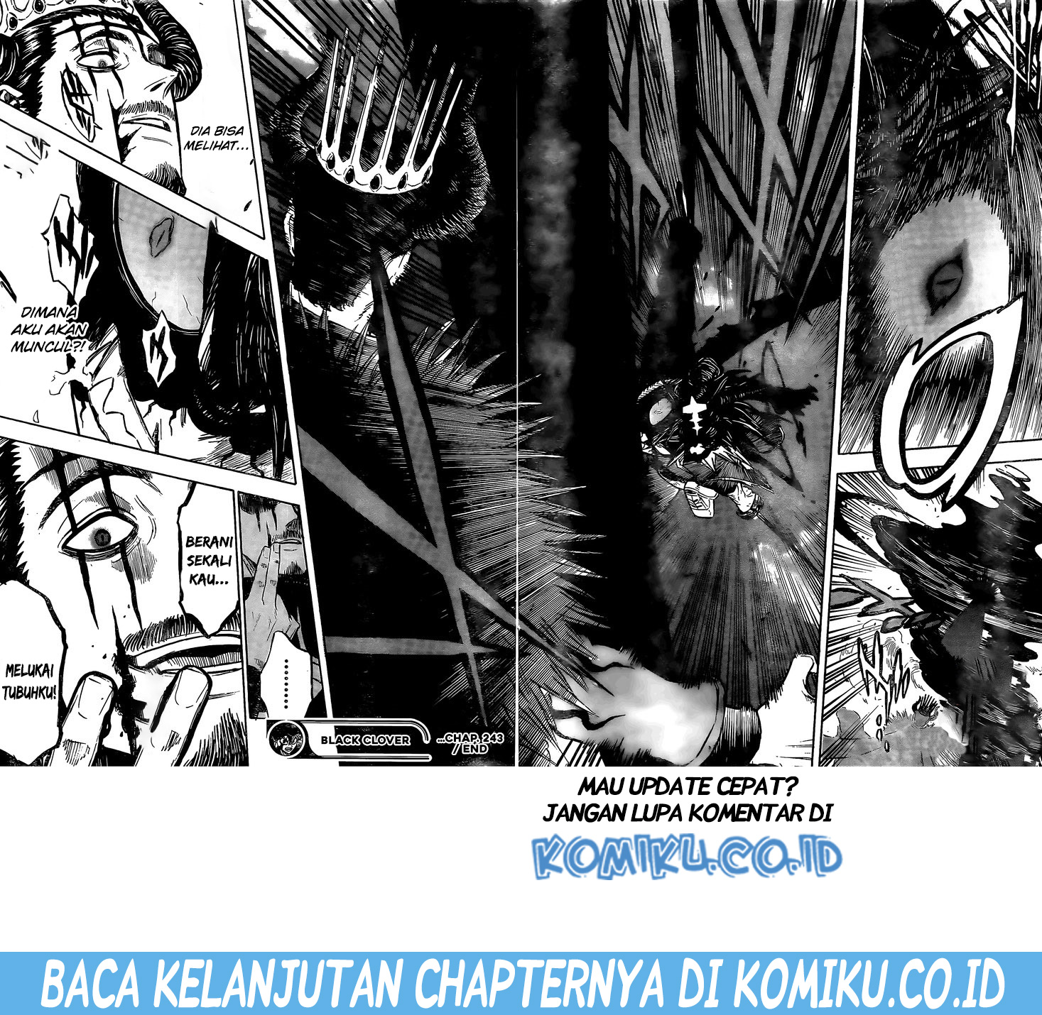 Black Clover Chapter 243 Gambar 14