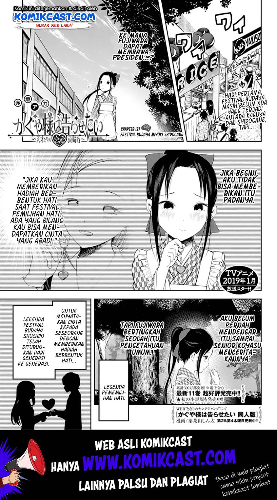 Manga Kaguya-sama wa Kokurasetai – Tensai-tachi no Renai Zunousen Chapter 127 gambar nomor 2