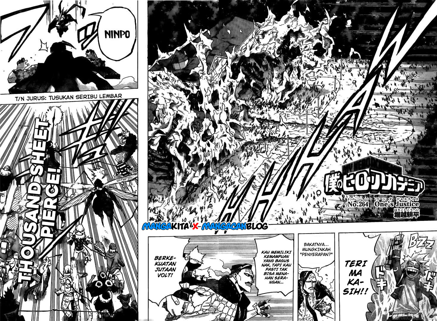 Boku no Hero Academia Chapter 264 Gambar 5