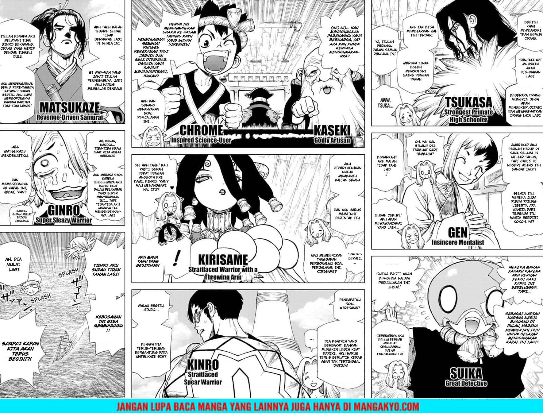 Manga Dr. Stone Chapter 143 gambar nomor 2