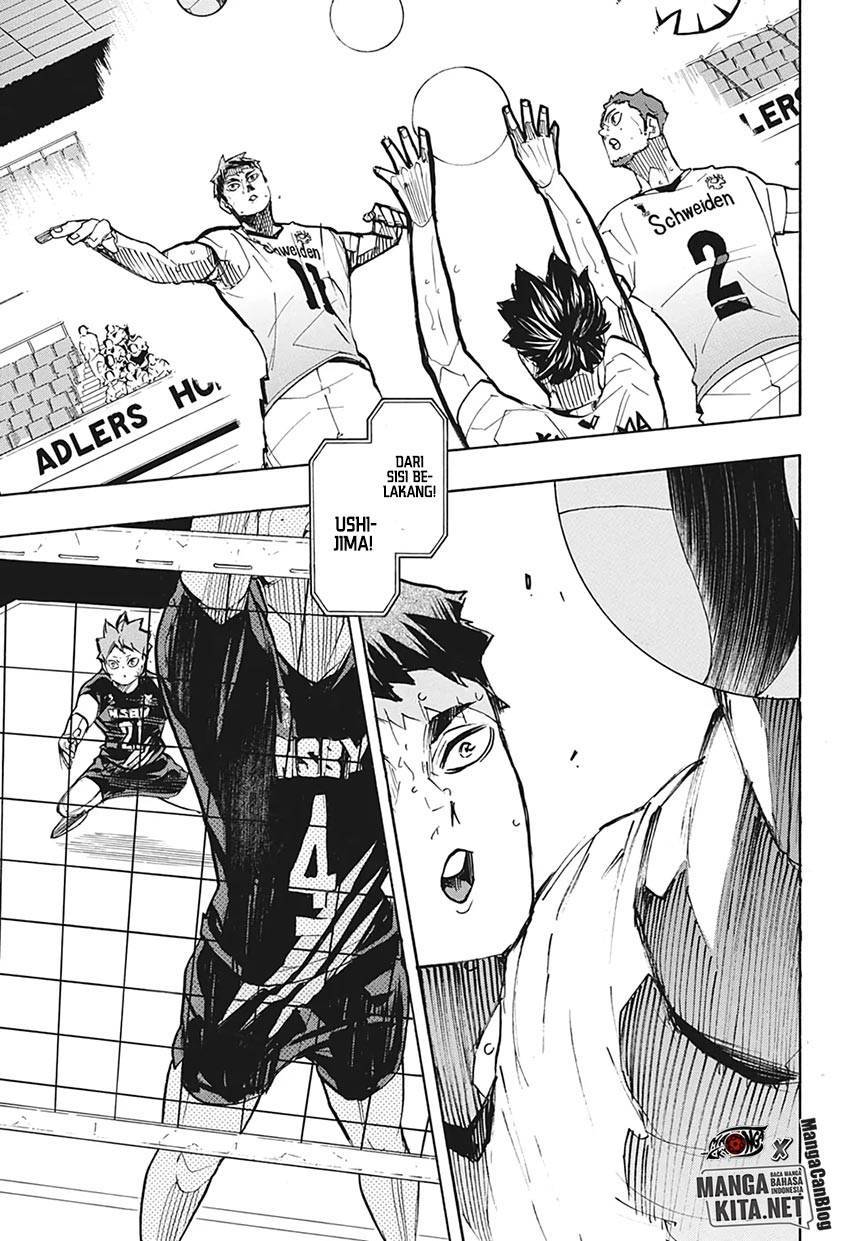 Haikyuu!! Chapter 386 Gambar 14