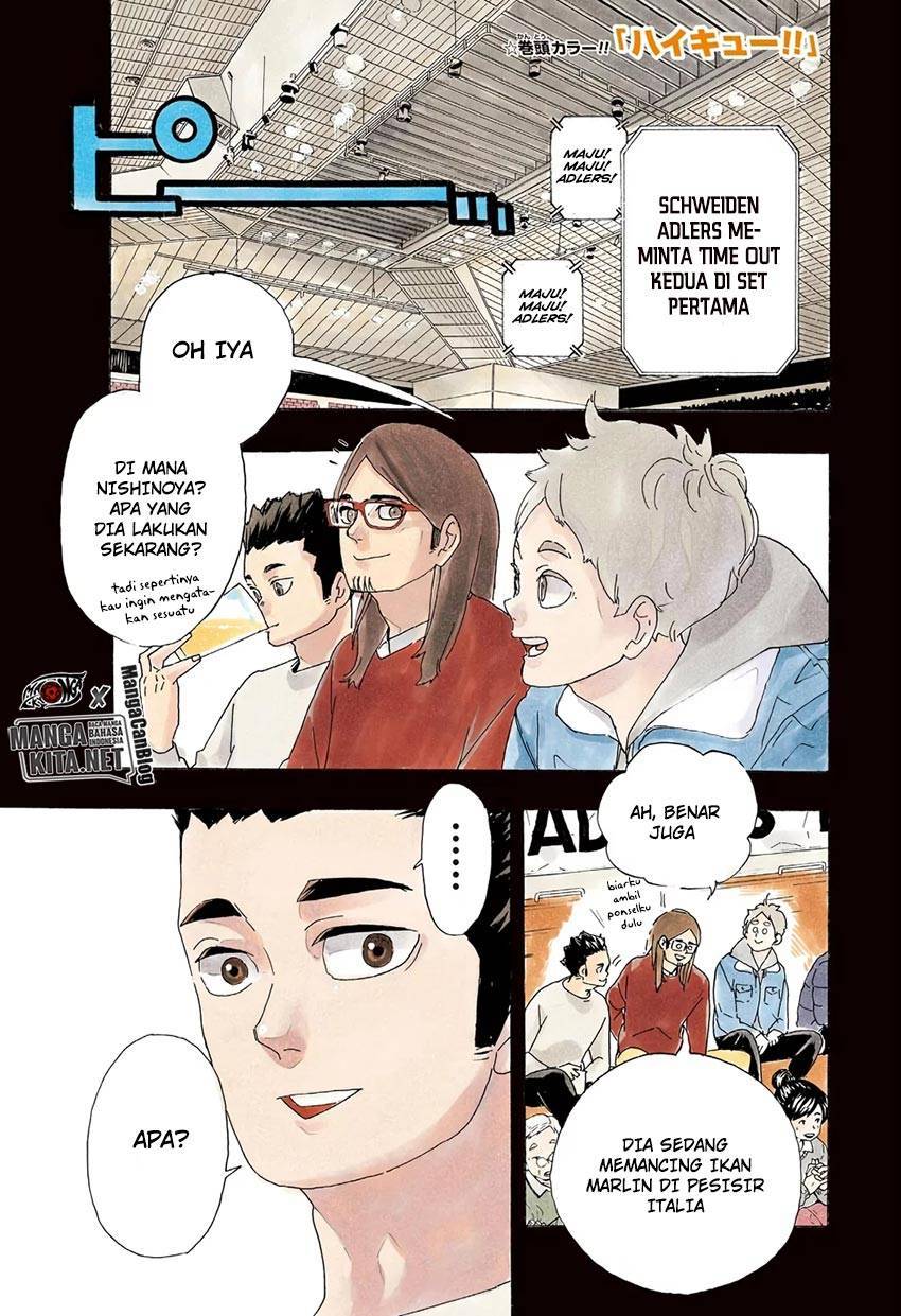 Manga Haikyuu!! Chapter 386 gambar nomor 2