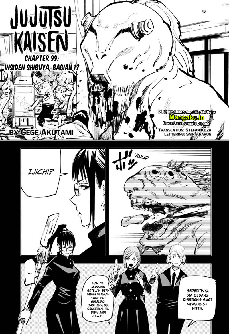 Jujutsu Kaisen Chapter 99 Gambar 4