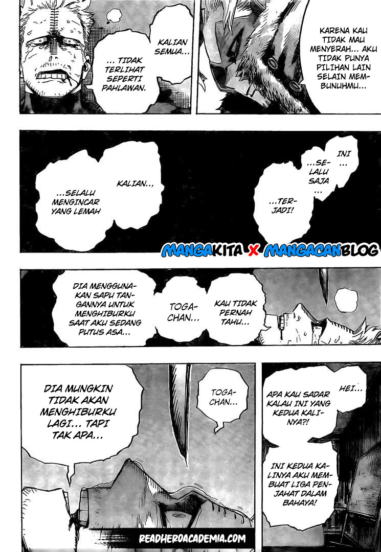 Boku no Hero Academia Chapter 265 Gambar 15