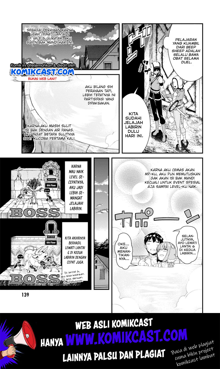 Isekai Meikyuu de Harem wo Chapter 30 Gambar 17