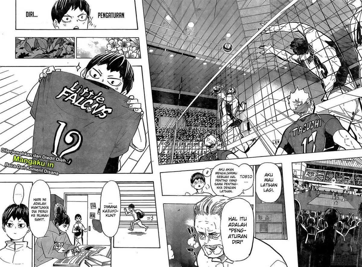 Haikyuu!! Chapter 387 Gambar 9