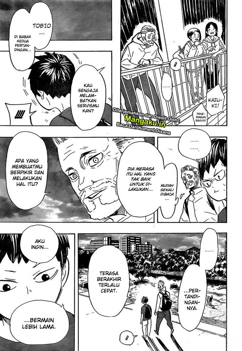 Haikyuu!! Chapter 387 Gambar 11
