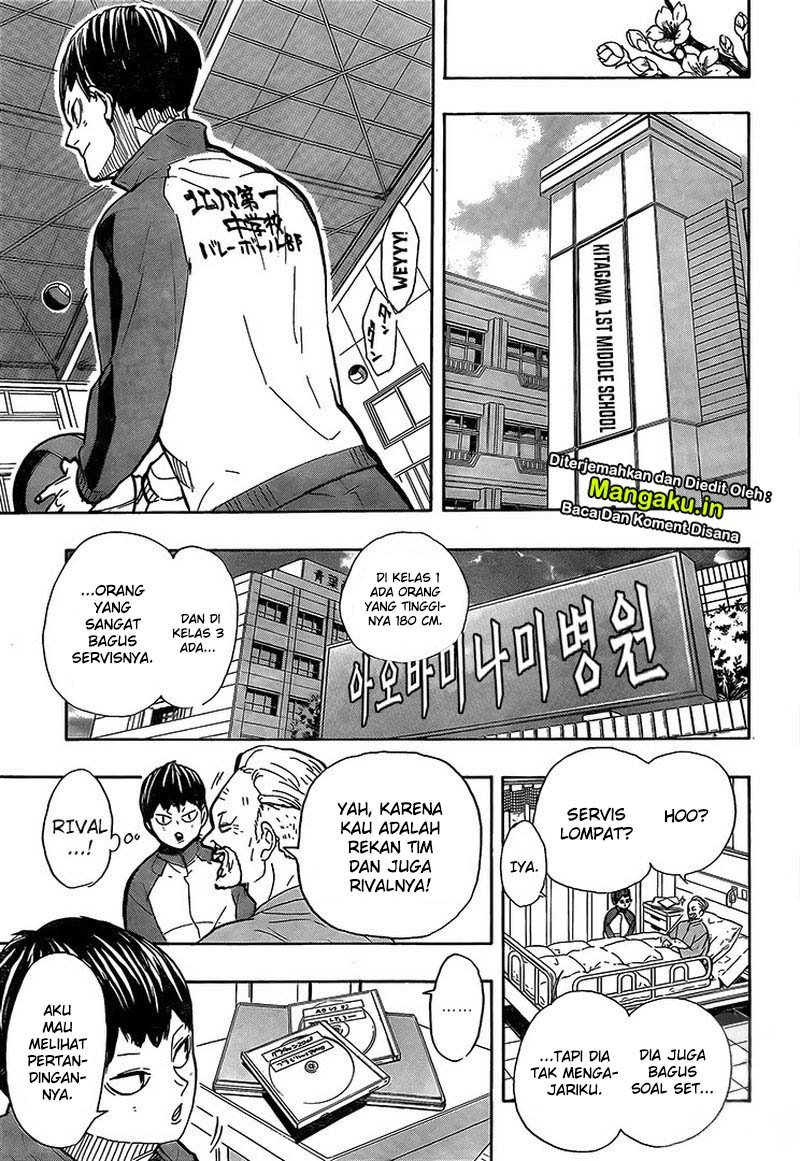 Haikyuu!! Chapter 387 Gambar 13