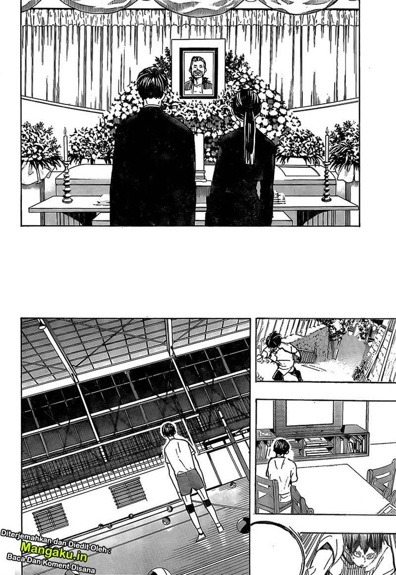 Haikyuu!! Chapter 387 Gambar 16