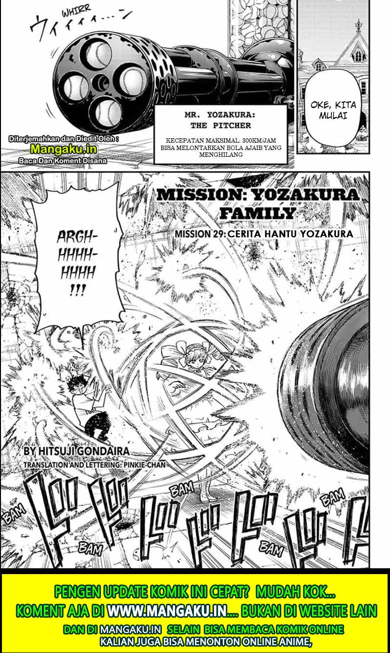 Manga Mission: Yozakura Family Chapter 29 gambar nomor 2