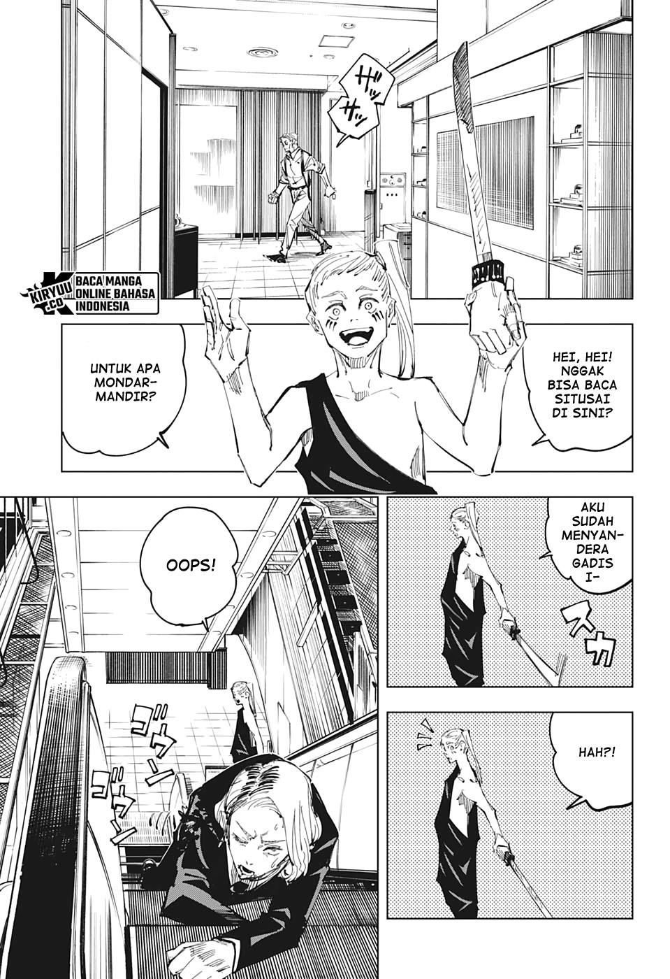 Jujutsu Kaisen Chapter 100 Gambar 5