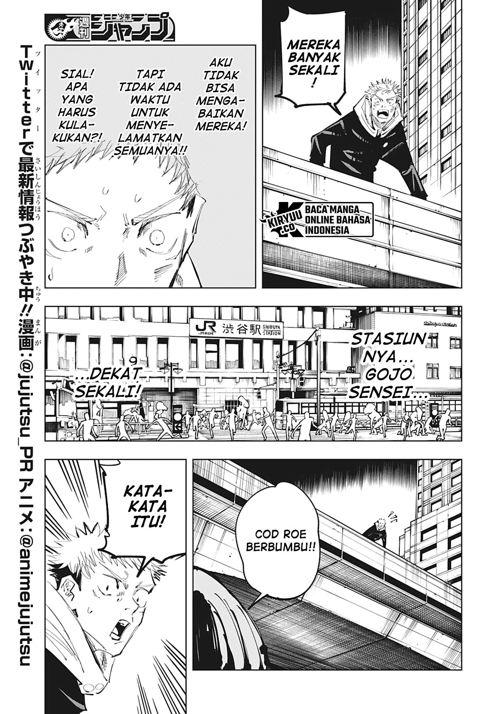 Jujutsu Kaisen Chapter 100 Gambar 21