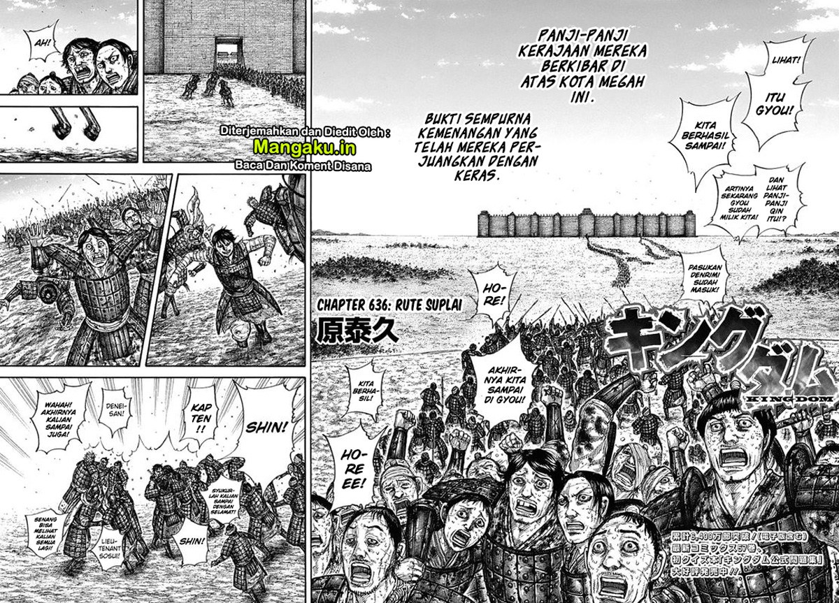 Kingdom Chapter 636 Gambar 3