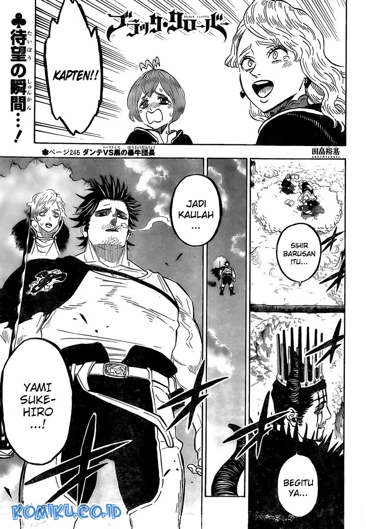 Manga Black Clover Chapter 245 gambar nomor 2